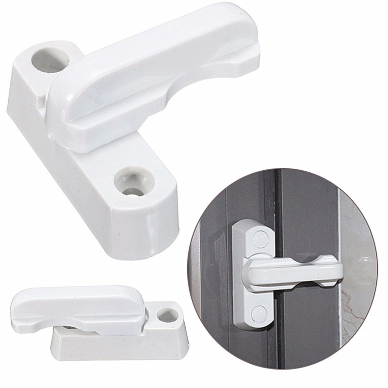 Safety Lever Lock  Pengunci Pintu  Ekstra White 